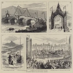 女王がディーサイドのバラッター橋を開く